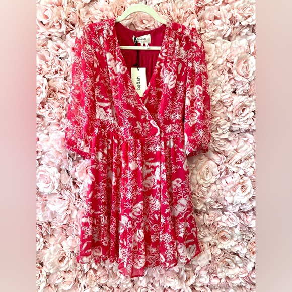 ba&sh “Ulia Dress” pink!! Size XS!! Never worn New with tags!!